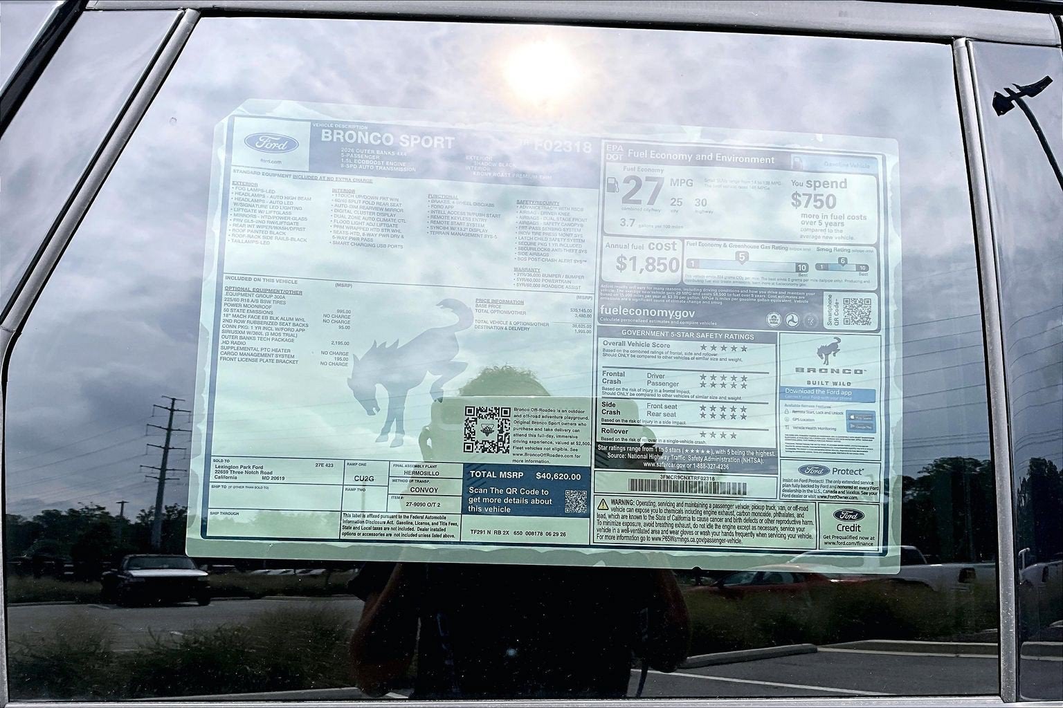 2026 Ford Bronco Sport Outer Banks