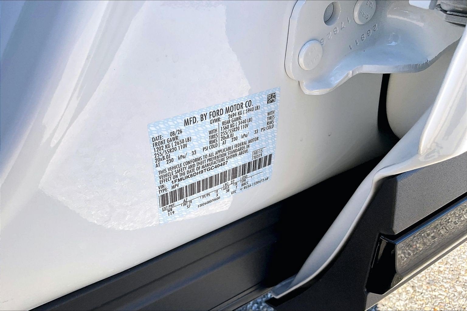 2026 Ford Explorer Active w/200A Pkg