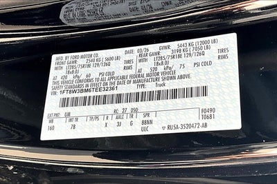 2026 Ford Super Duty F-350 SRW Platinum