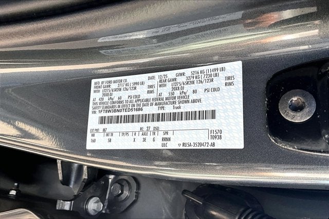 2026 Ford Super Duty F-350 SRW LARIAT