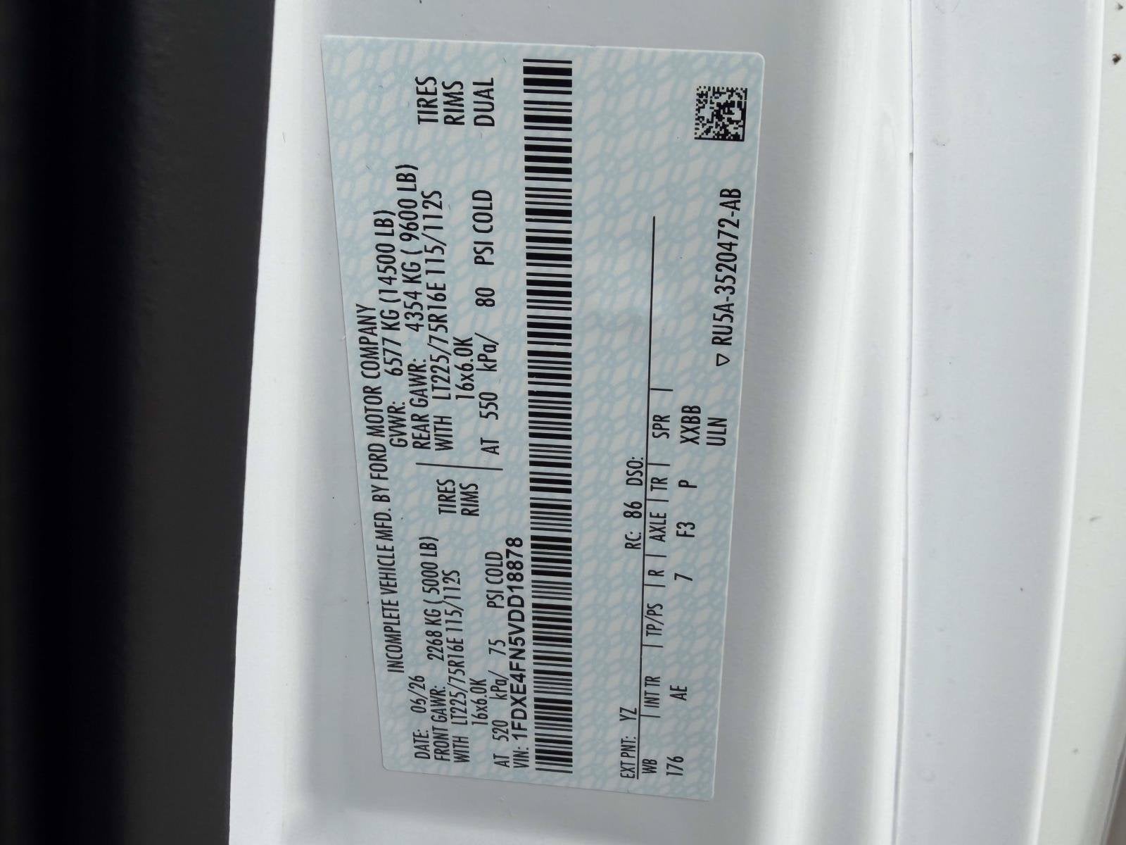 2027 Ford E-Series Cutaway E-450 DRW 158" WB