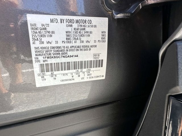2022 Ford Explorer ST