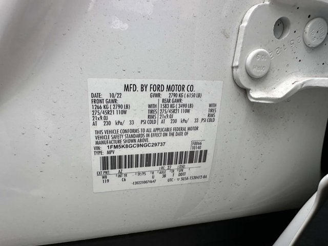 2022 Ford Explorer ST