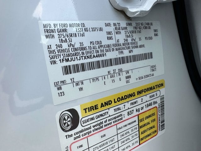 2022 Ford Expedition XLT