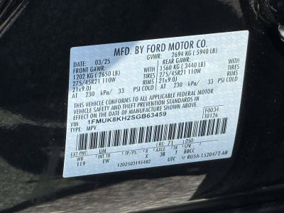 2025 Ford Explorer ST-Line