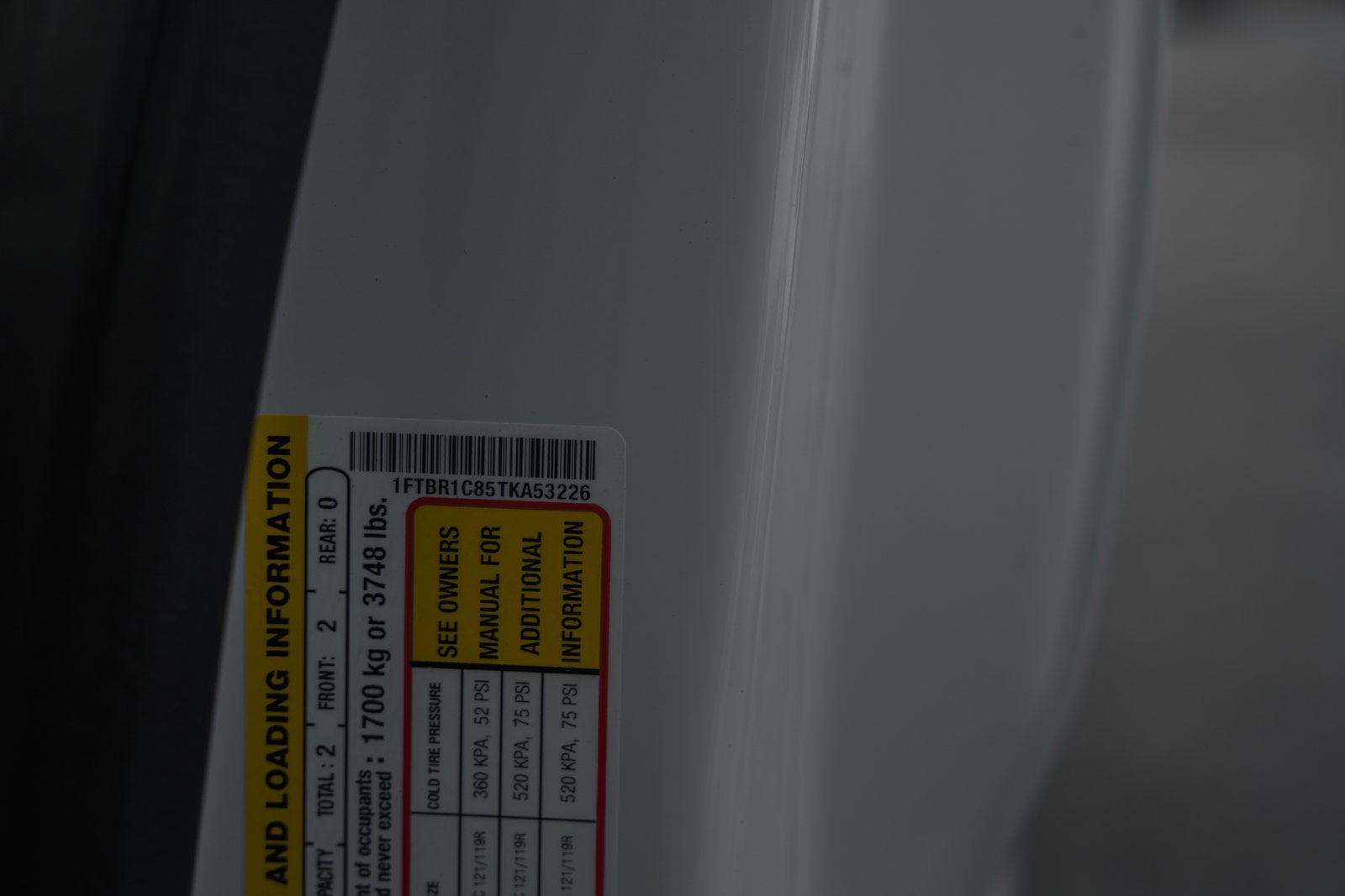 2026 Ford Transit Cargo Van 250