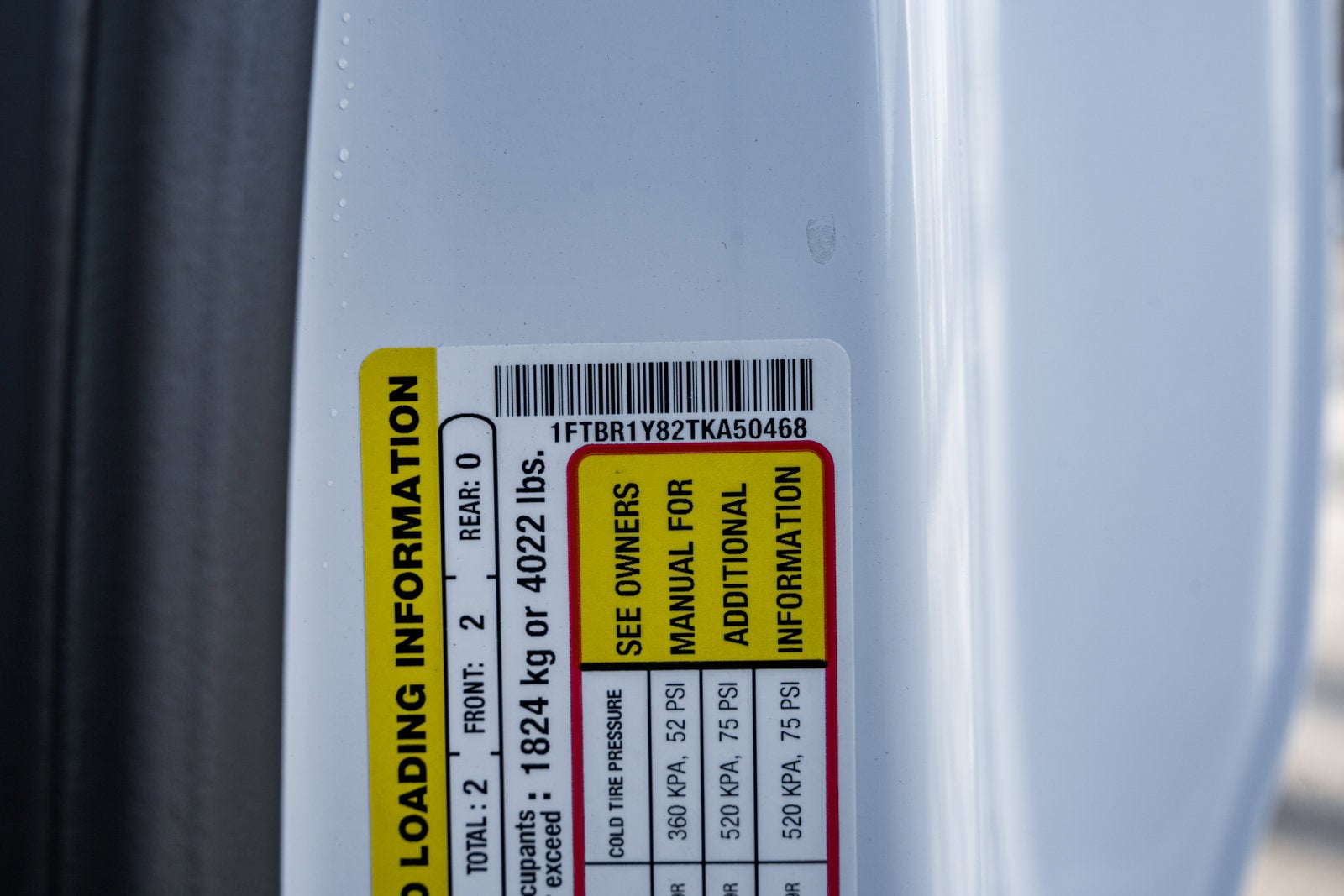 2026 Ford Transit Cargo Van 250