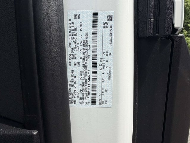 2026 Ford Transit Cargo Van T-250 130" Low Rf 9150 GVWR RWD