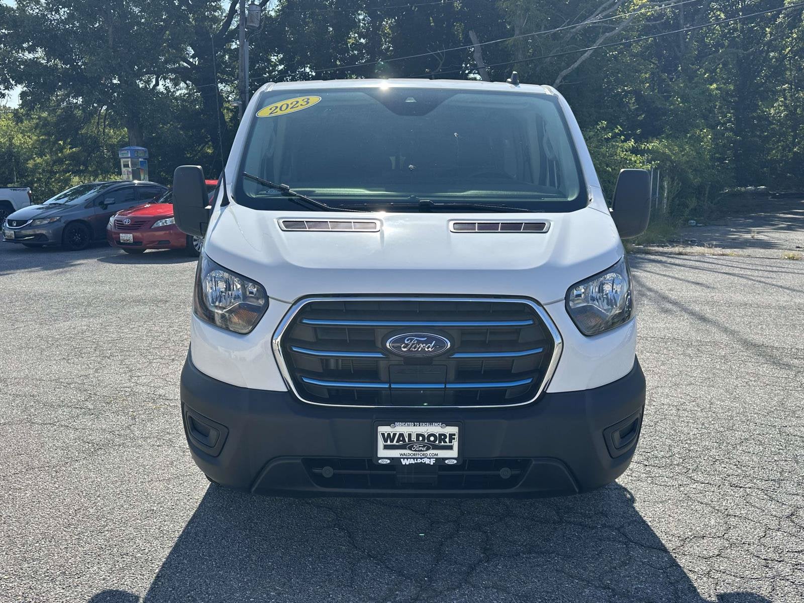 Used 2023 Ford E-Transit Cargo Van Base with VIN 1FTBW1YK5PKA47476 for sale in Waldorf, MD