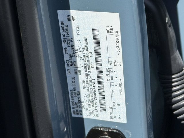 2023 Ford F-150 2WD
