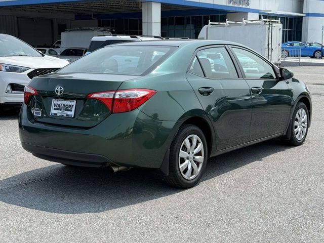 Used 2015 Toyota Corolla LE with VIN 2T1BURHE6FC341287 for sale in Waldorf, MD