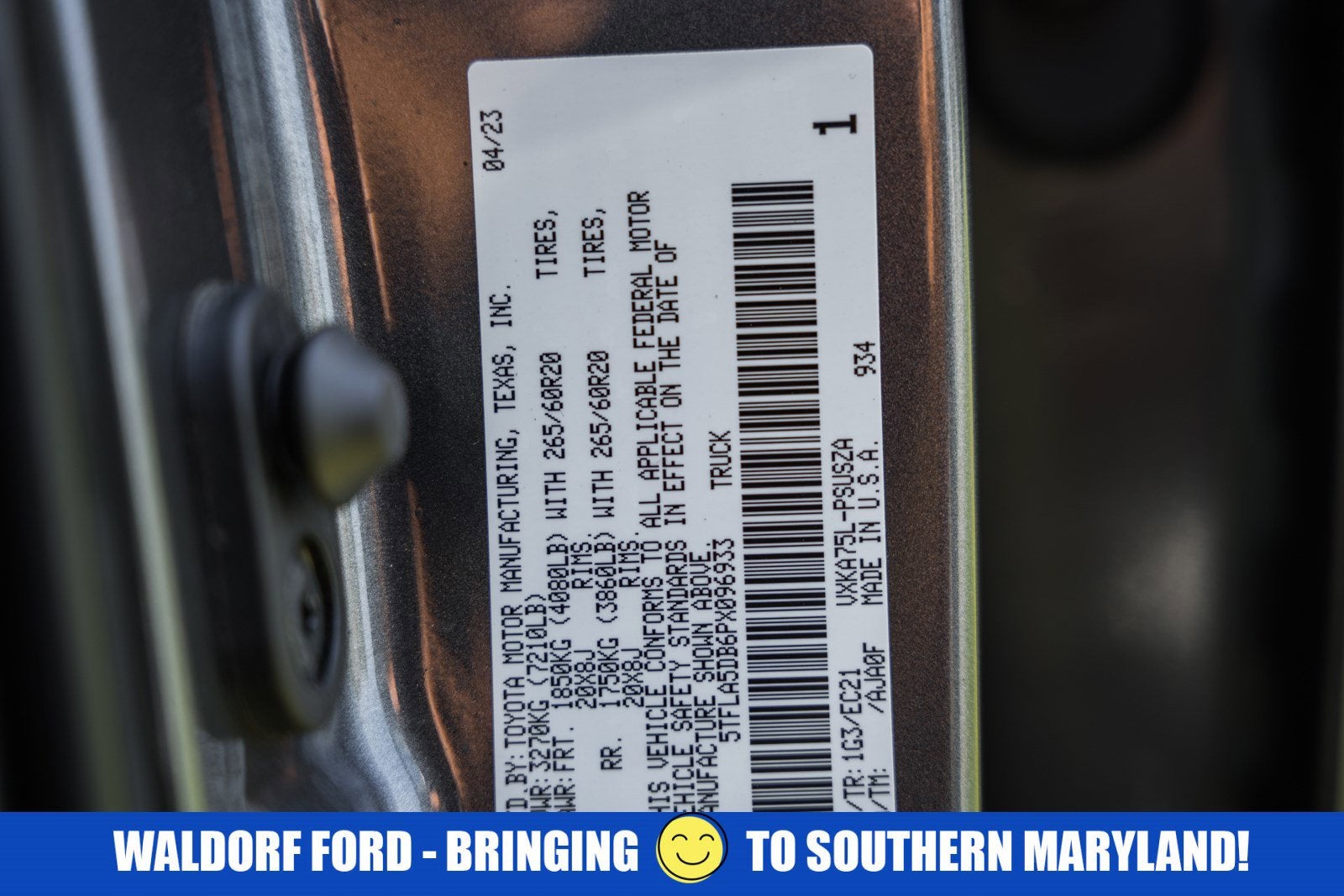 2023 Toyota Tundra 4WD SR5