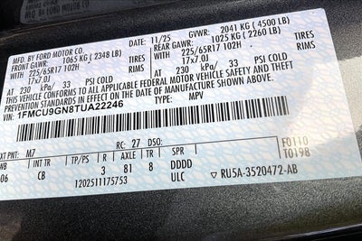 2026 Ford Escape Active