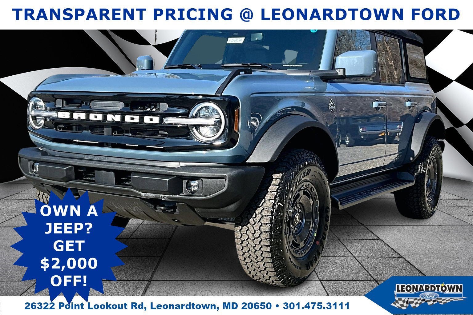 2025 Ford Bronco Outer Banks