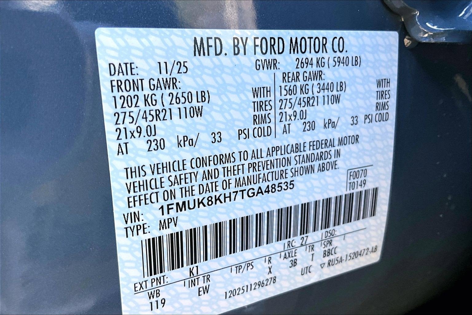 2026 Ford Explorer ST-Line