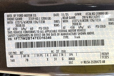 2026 Ford Super Duty F-250 SRW Platinum