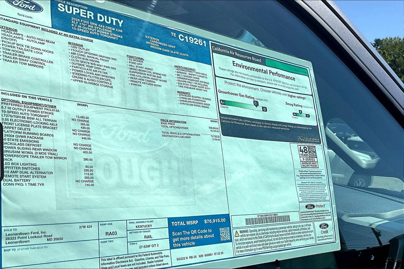 2026 Ford Super Duty F-350 SRW XLT