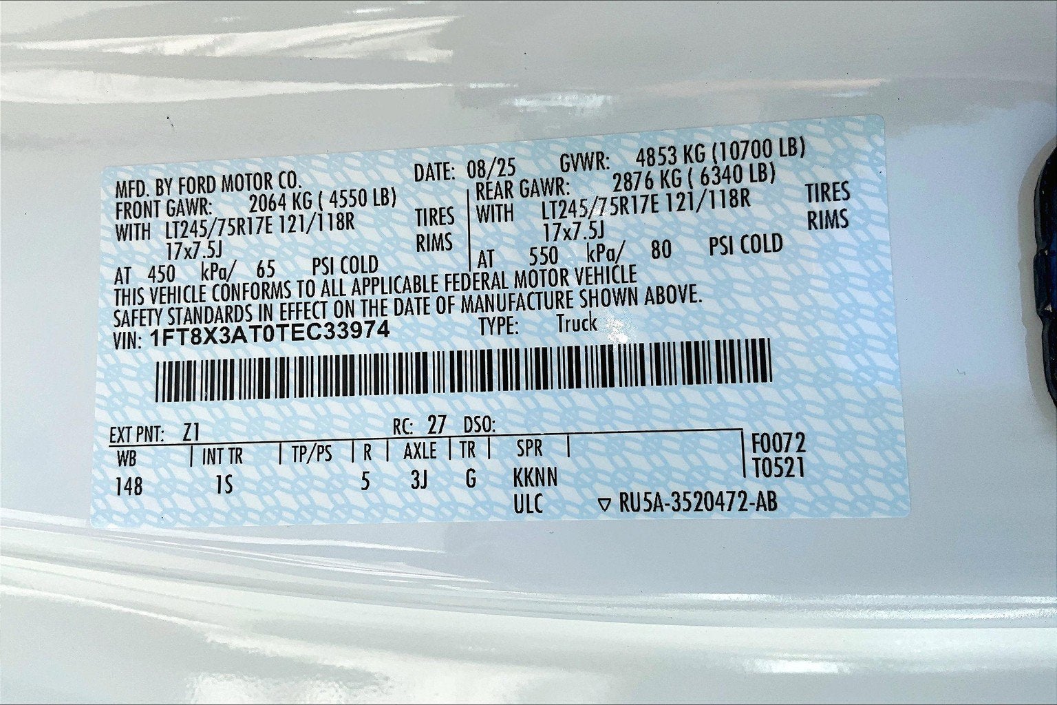 2026 Ford Super Duty F-350 SRW XL