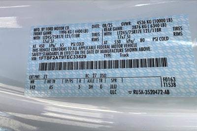 2026 Ford Super Duty F-250 SRW XL