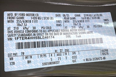 2025 Ford Ranger XLT