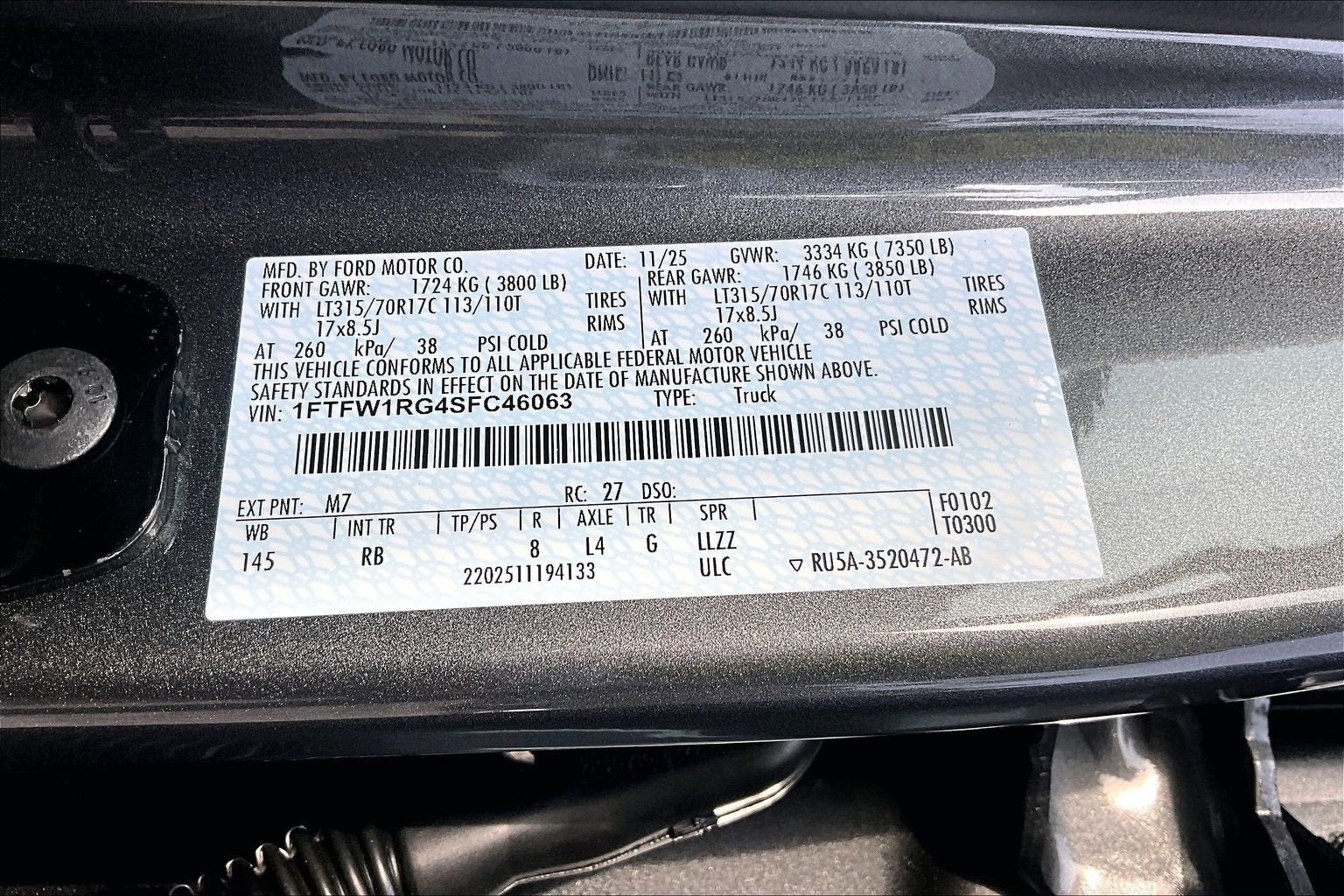 2025 Ford F-150 Raptor