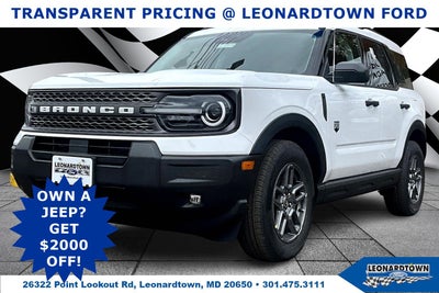 2025 Ford Bronco Sport Big Bend