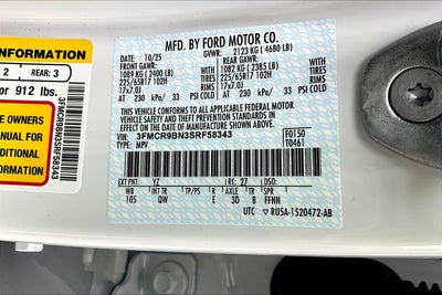 2025 Ford Bronco Sport Big Bend