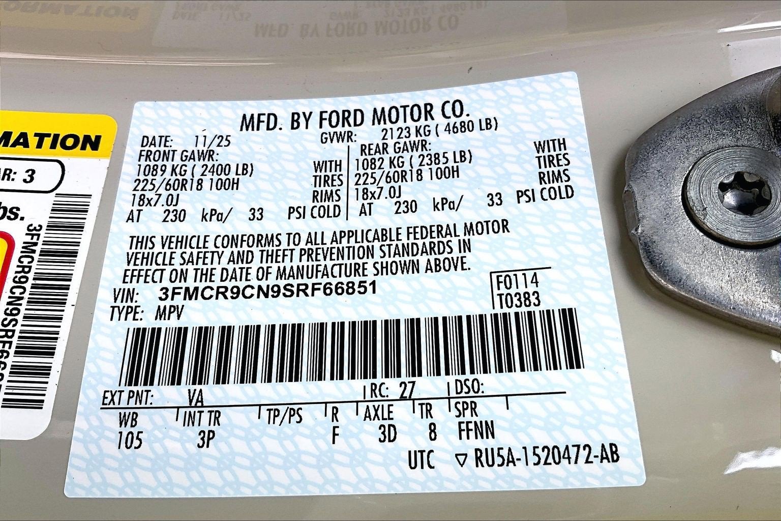 2025 Ford Bronco Sport Outer Banks