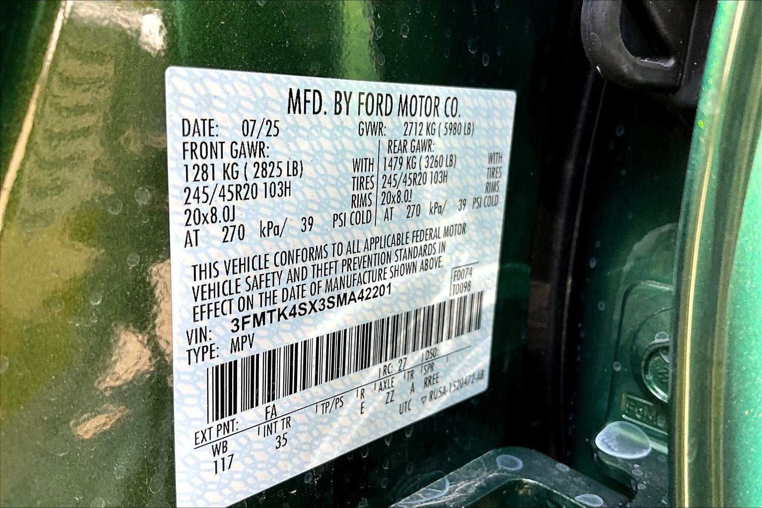 2025 Ford Mustang Mach-E GT