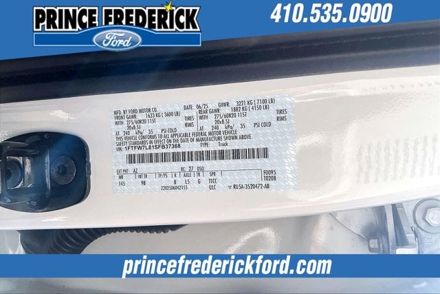 2025 Ford F-150 Platinum