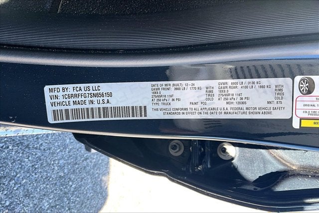 2025 RAM 1500 Big Horn