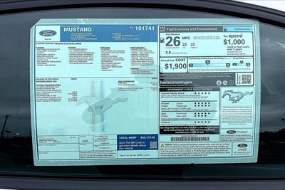 2026 Ford Mustang EcoBoost