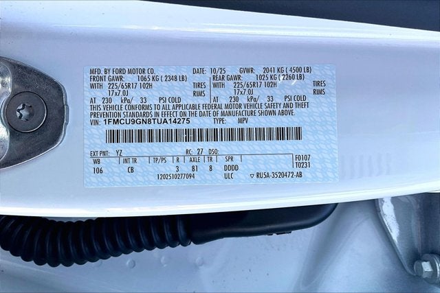 2026 Ford Escape Active