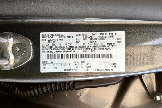 2026 Ford Escape ST-Line