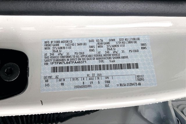 2026 Ford F-150 Platinum