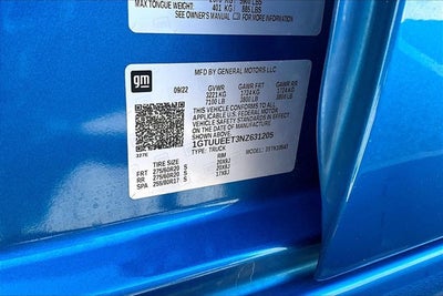 2022 GMC Sierra 1500 AT4