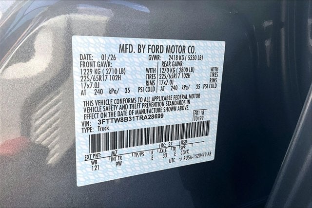 2026 Ford Maverick XL