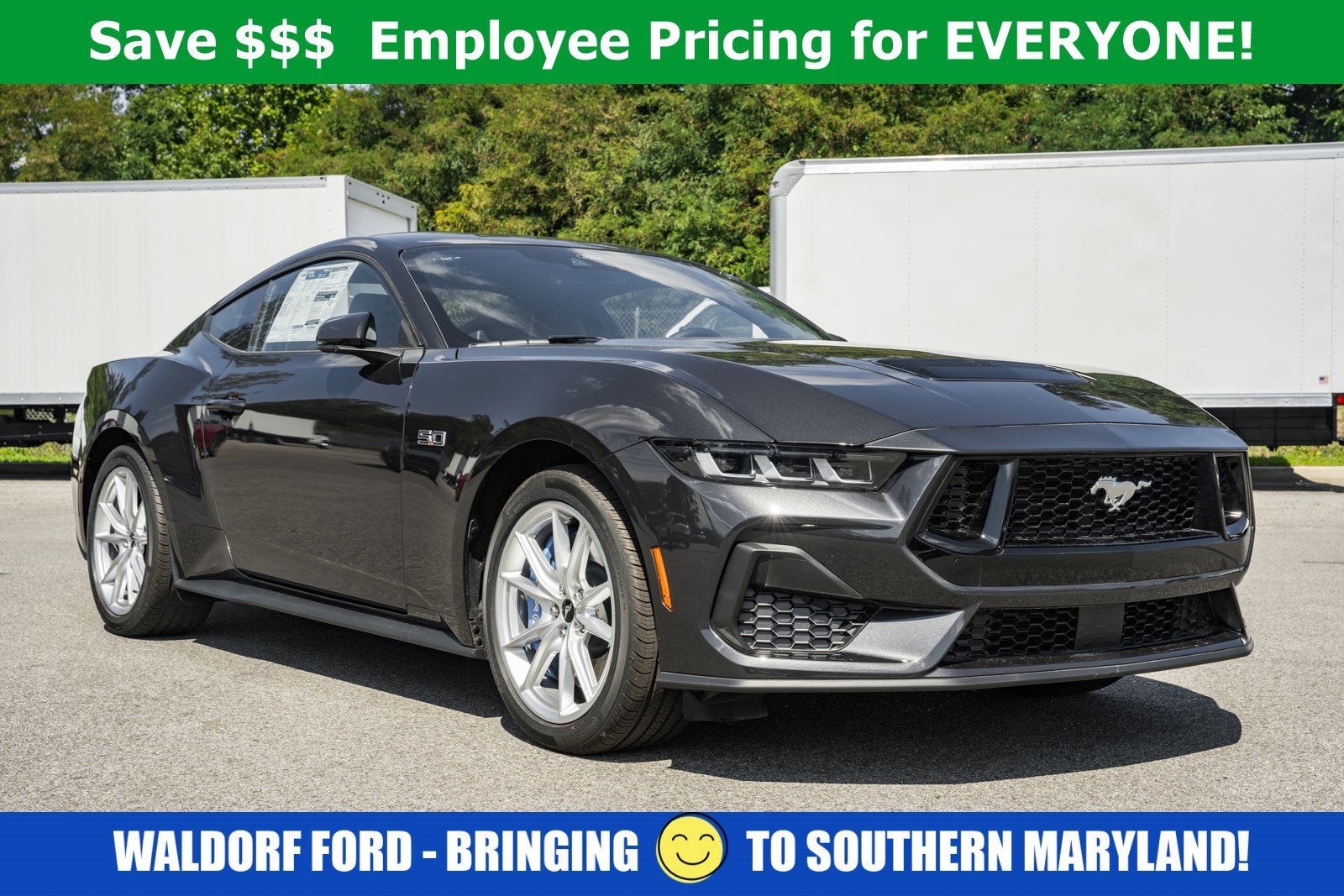 2024 Ford Mustang GT 1FA6P8CF5R5426681 Ford Dealership in Waldorf, MD