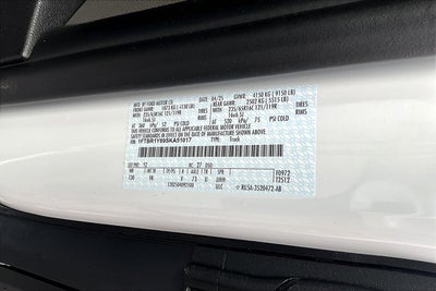 2025 Ford Transit Cargo Van T-250 130" Low Rf 9070 GVWR RWD