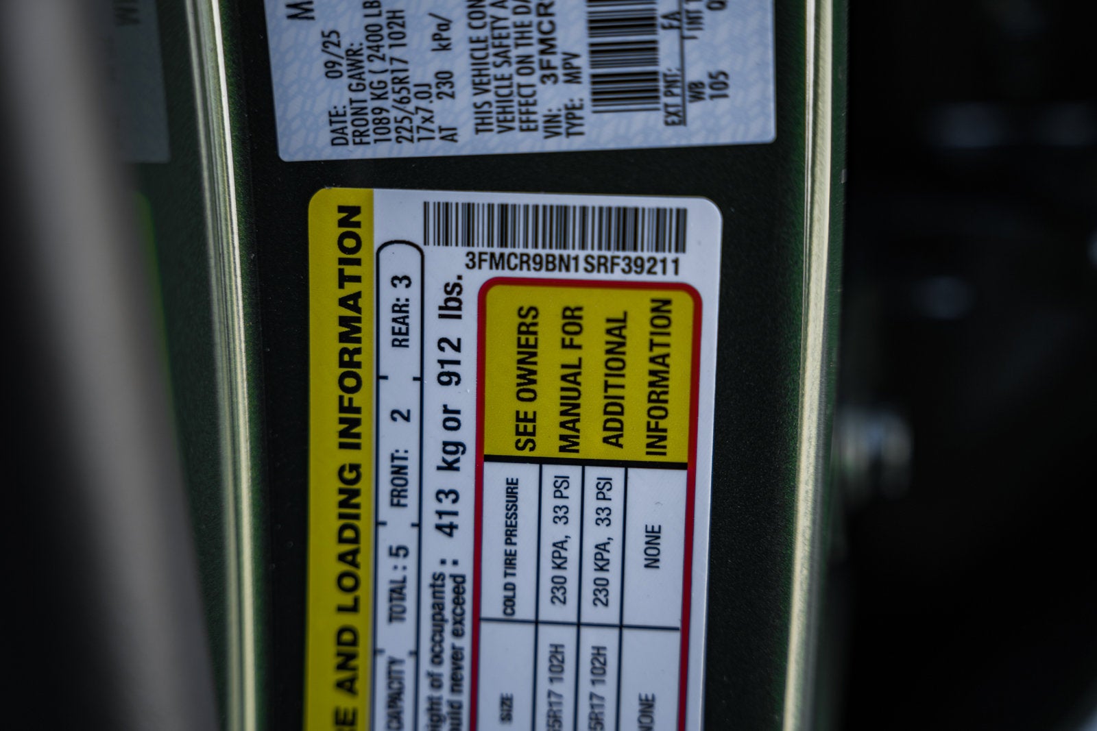 2025 Ford Bronco Sport Big Bend