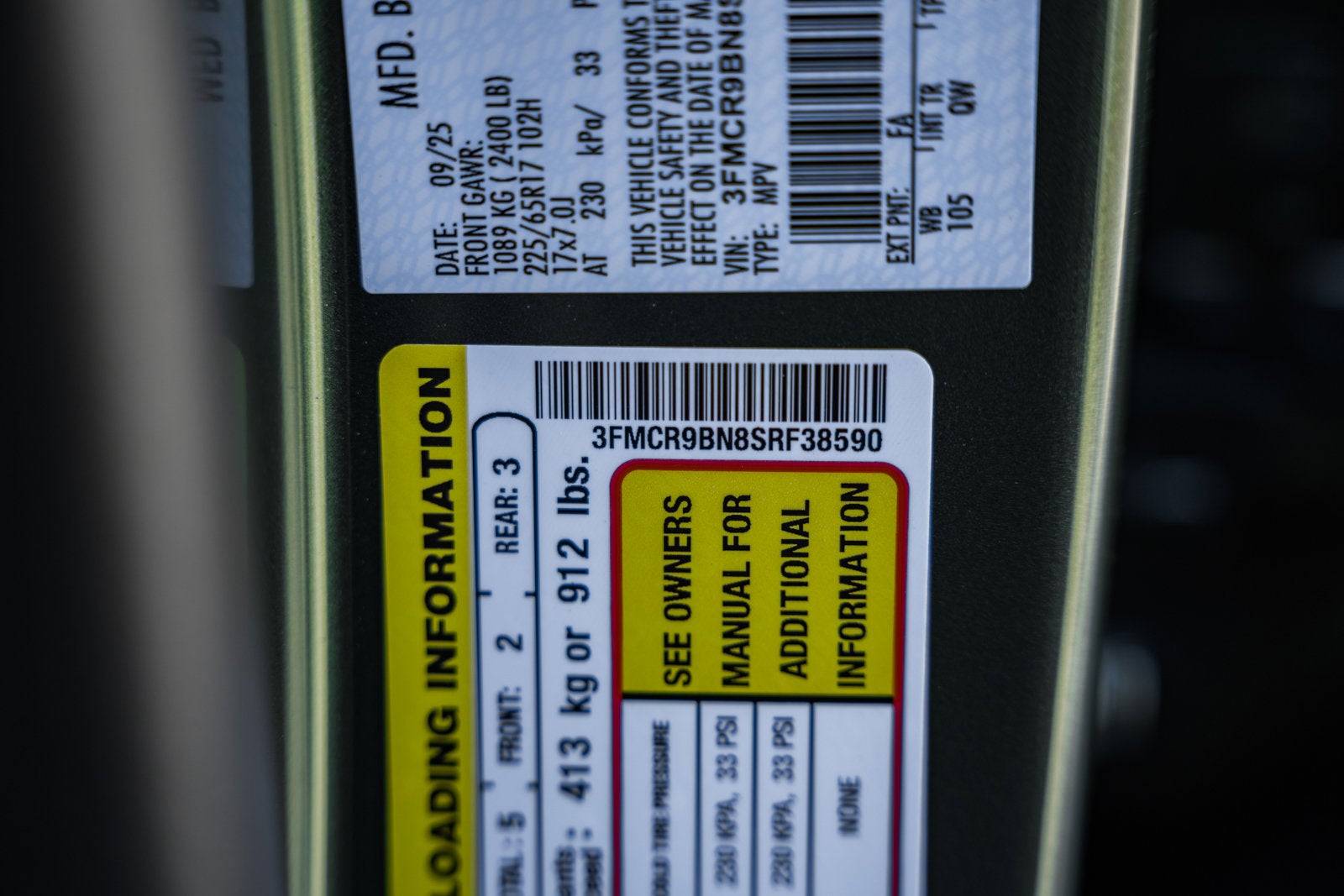 2025 Ford Bronco Sport Big Bend