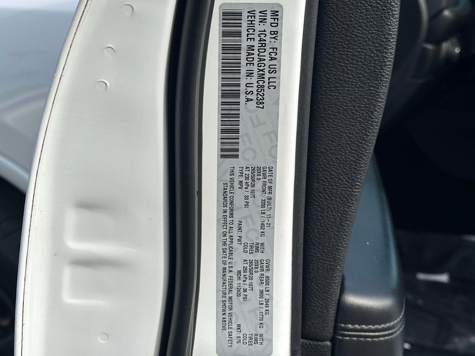 2021 Dodge Durango SXT Plus