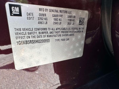 2017 Cadillac CT6 AWD