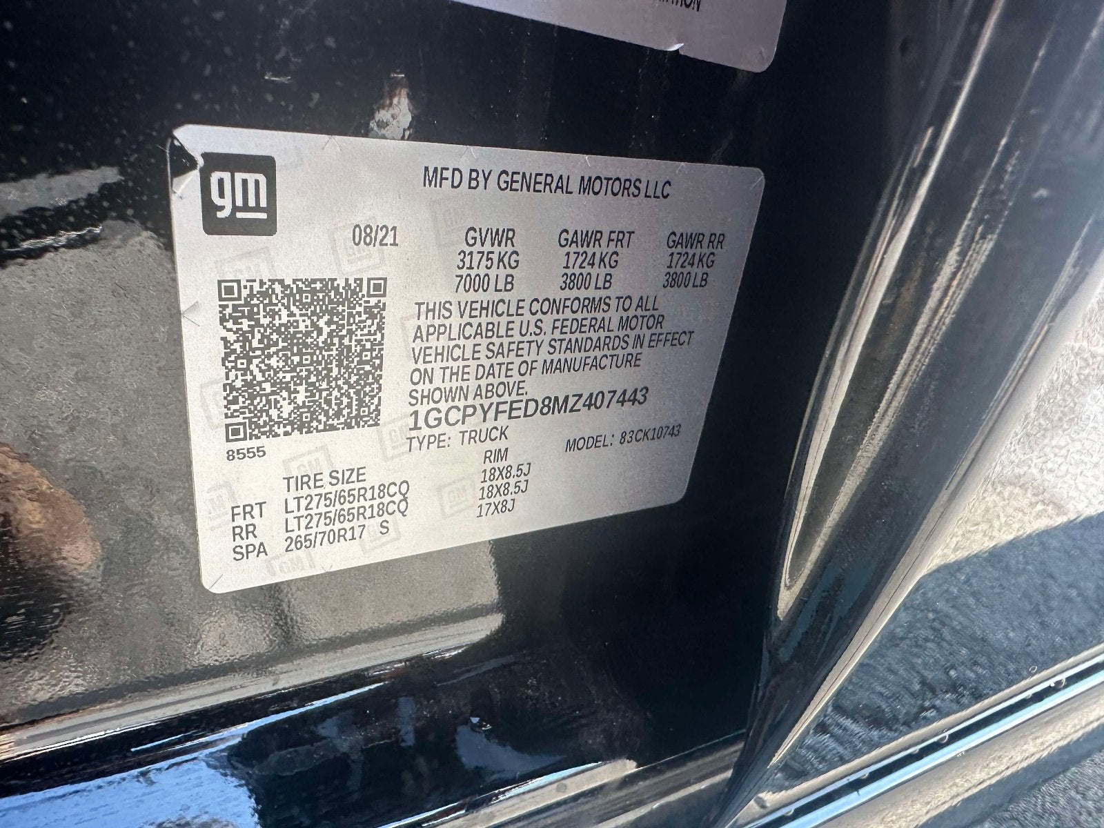 2021 Chevrolet Silverado 1500 LT Trail Boss