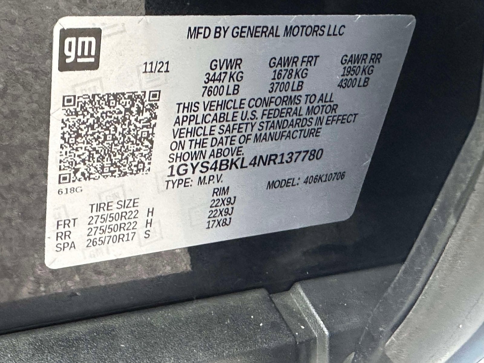 2022 Cadillac Escalade Premium Luxury