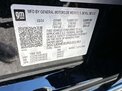 2024 Chevrolet Silverado 1500 ZR2