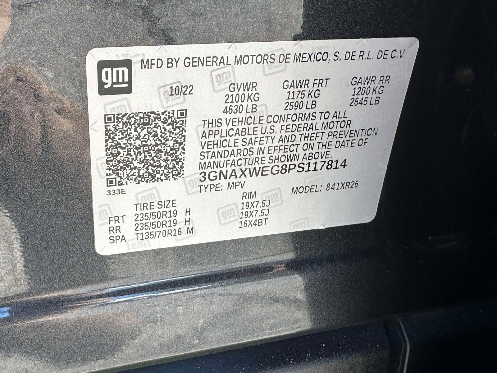 2023 Chevrolet Equinox RS