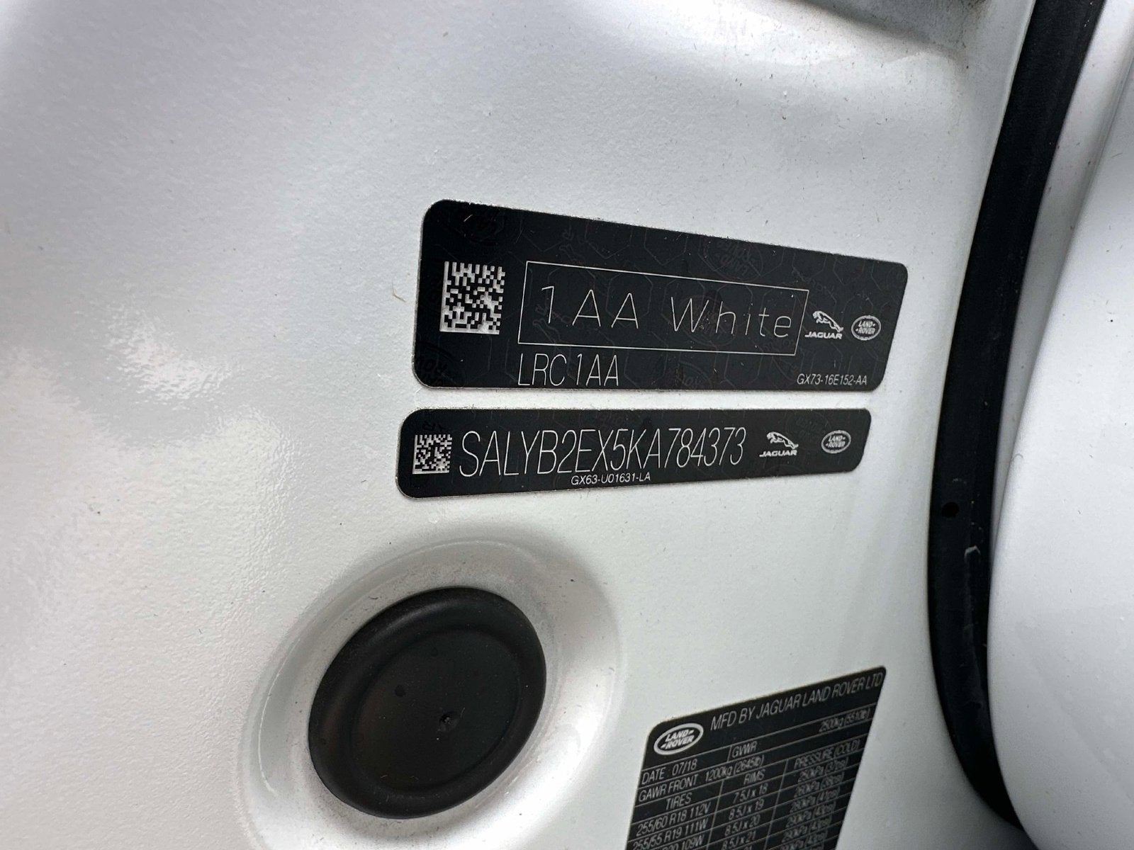 2019 Land Rover Range Rover Velar S