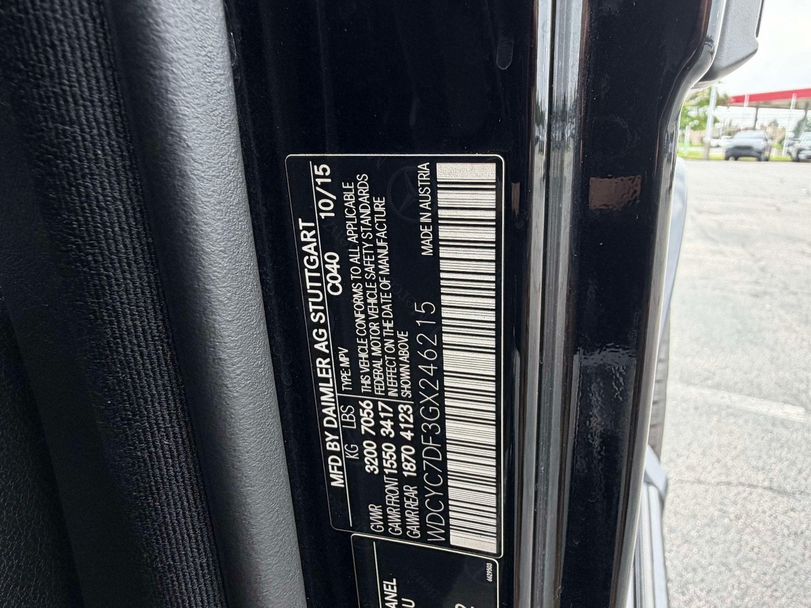 2016 Mercedes-Benz G-Class AMG® G 63