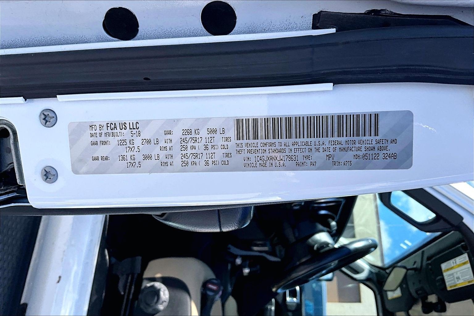 2018 Jeep Wrangler Sport S 4x4